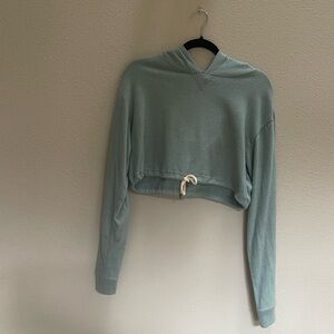 Out From Under Urban Outfitters Soft Cropped Hoodie